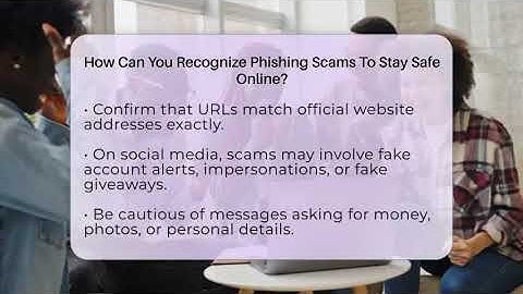 How Can You Recognize Phishing Scams To Stay Safe Online? - Everyday-Networking