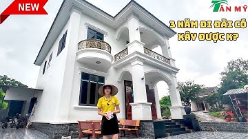 REVIEW NHANH CÔNG TRÌNH NHÀ 2 TẦNG MÁI NHẬT TÂN CỔ ĐIỂN TẠI VĨNH PHÚC | TÂN MỸ