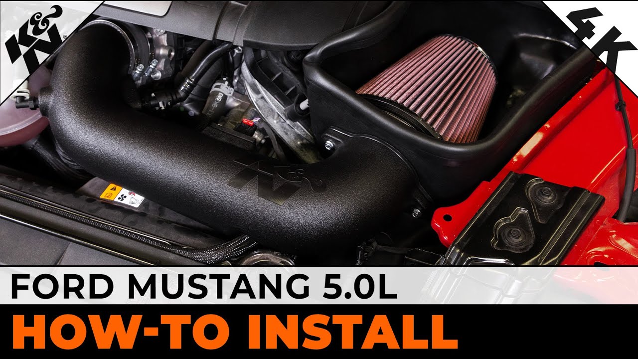 diesel cologne Ford Mustang 5.0L [#63-2605] Air Intake Installation