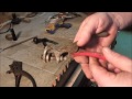 Sharpening a one man crosscut pt 5  setting the teeth  by old sneelocks workshop