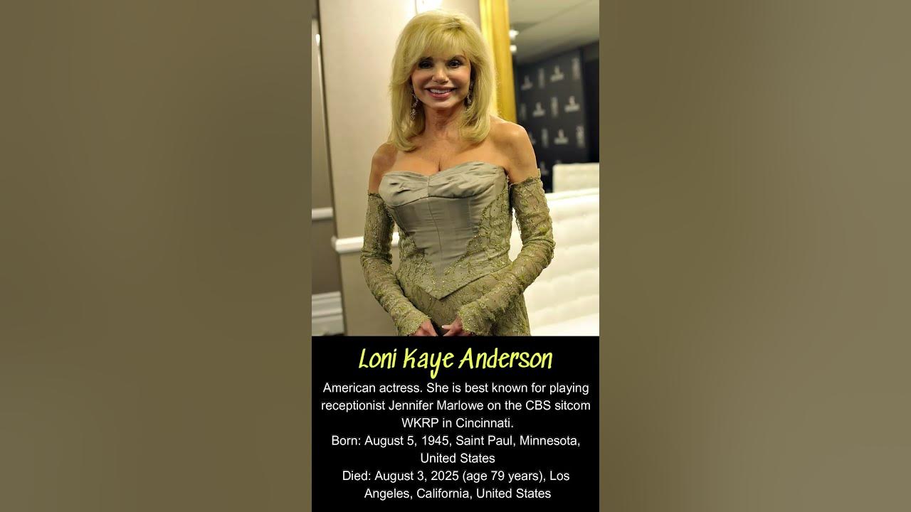 Loni Anderson as Jennifer Marlowe in ‘WKRP in Cincinnati’ #shorts #tragedy #fy