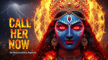 💥 LISTEN ONE HOUR – WATCH YOUR LIFE CHANGE | Kali Mantra to Destroy Negativity & Obstacles