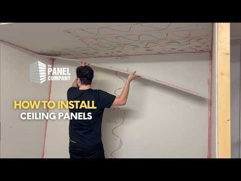 How to Install Ceiling Panels | The Panel