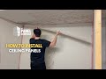 How to install ceiling panels  the panel company