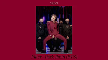 BTS Jimin - Filter (slowed + reverb + rain sounds w/thunder)