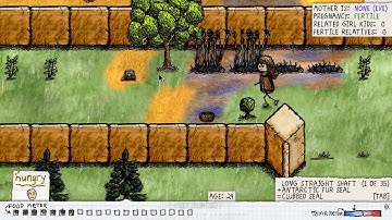 One Hour One Life Tutorial On Making Recipes & Kind of Getting Out of Tutorial