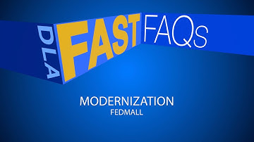 DLA Fast FAQs FedMall