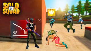 FUI SOZINHO CONTRA SQUAD DE DESAFIANTE COM A M1014!! FREE FIRE