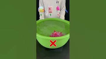 TRY TO GUESS HOW MANY TISSUE PAPER IT TOOKS! #experiment #asmr #satisfying #water