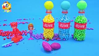 奇妙玩具故事🌟丨可樂瓶子裡的彩虹丨小蝌蚪找媽媽丨玩具巴士丨兒童玩具丨英語啟蒙
