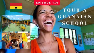 A VEGETARIAN School in Accra, Ghana! | Global Gyal | Episode 150