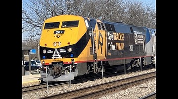 04/12/23 Naperville Railfanning