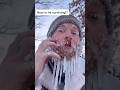 Man With Frozen Face Shorts Freezemeup Frozen Cold Snow Freeze Goviral Winter Ice 