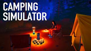 This Camping Survival Game Is NOT What I Expected 🐯🪓 | Camping Simulator First Look