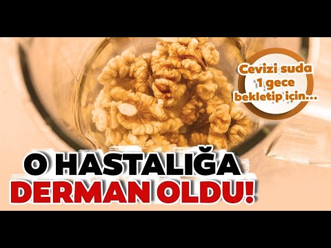 SUDA BEKLETİLMİŞ CEVİZ MUCİZESİ- (Ceviz Suyunun Faydaları - Ceviz Suyu Nasıl Yapılır?)