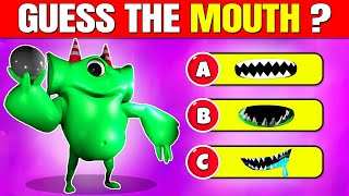 Guess The MONSTER By EMOJI & MOUTH| Garten Of Banban 6 | RAZORBEAK, HAPPY FRANK Bittergiggle