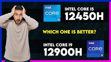 Intel Core i5 12450H vs Intel Core i9 12900H Comparison