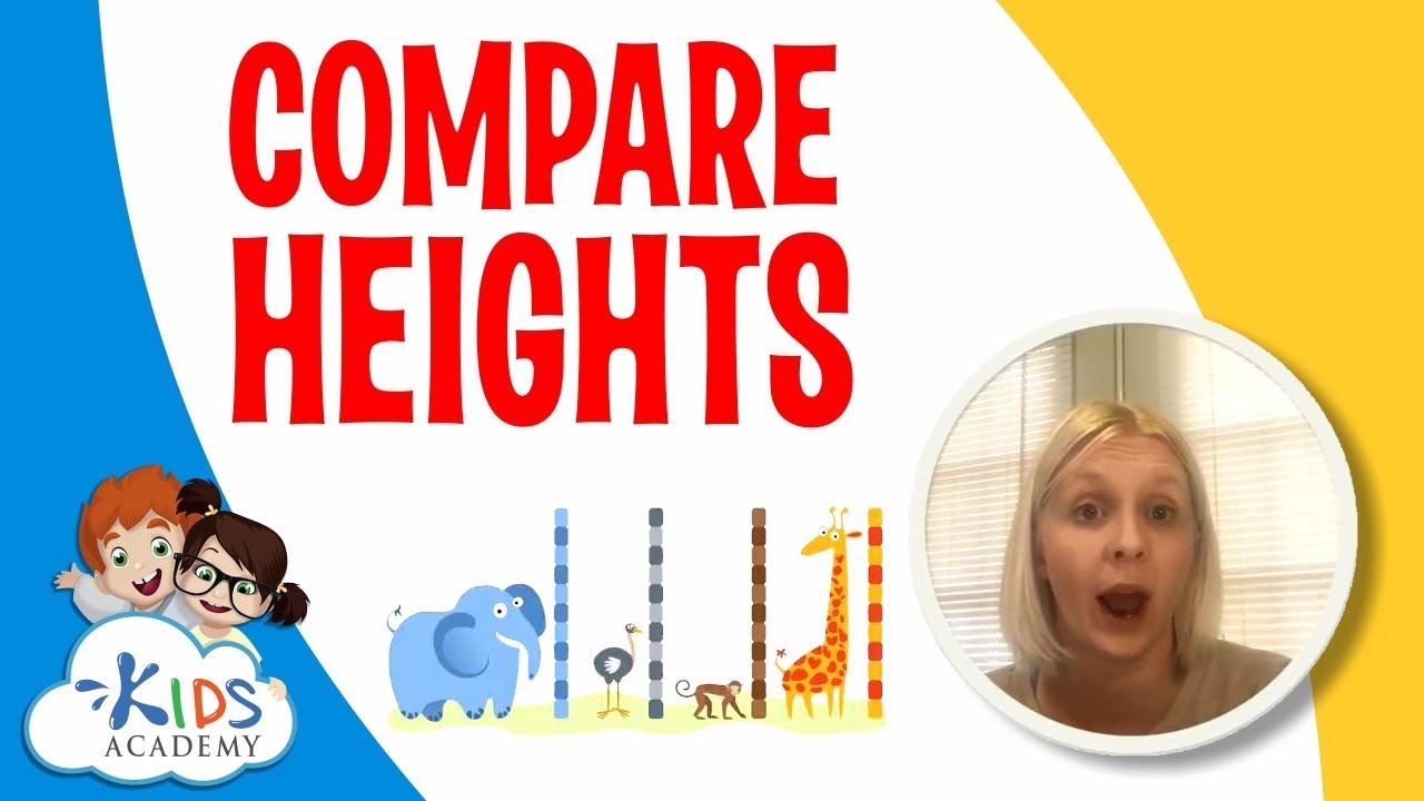 Compare Heights - Zoo Contest | Preschool and Kindergarten | Kids Academy