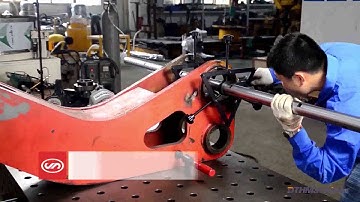 TDG50 LINE BORING MACHINE VIDEO-DTH