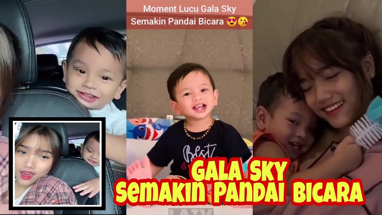 Kumpulan Video Lucu Gala Sky yang sudah semakin pandai Bicara bersama Uti Fuji & Om Fadly 🥰😘❤️