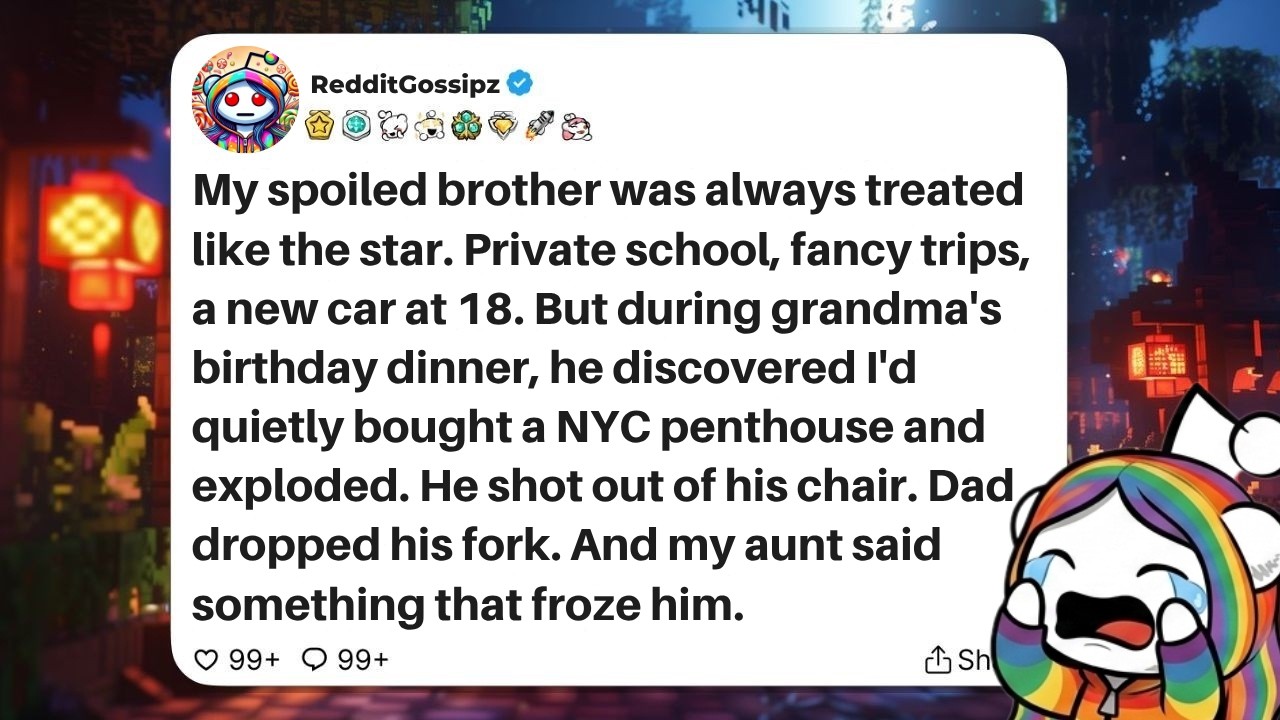 „Du hast was?“ – es war der Geburtstag meiner Großmutter, und mein Bruder ließ seine Gabel fallen, als ich nebenbei erwähnte, dass ich eine Penthouse-Wohnung in New York gekauft hatte. Er, der...