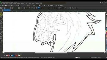 Coreldraw Speed Art - Learn corelDRAW with Ahsan Sabri