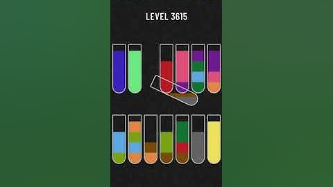 water sort puzzle level 3615