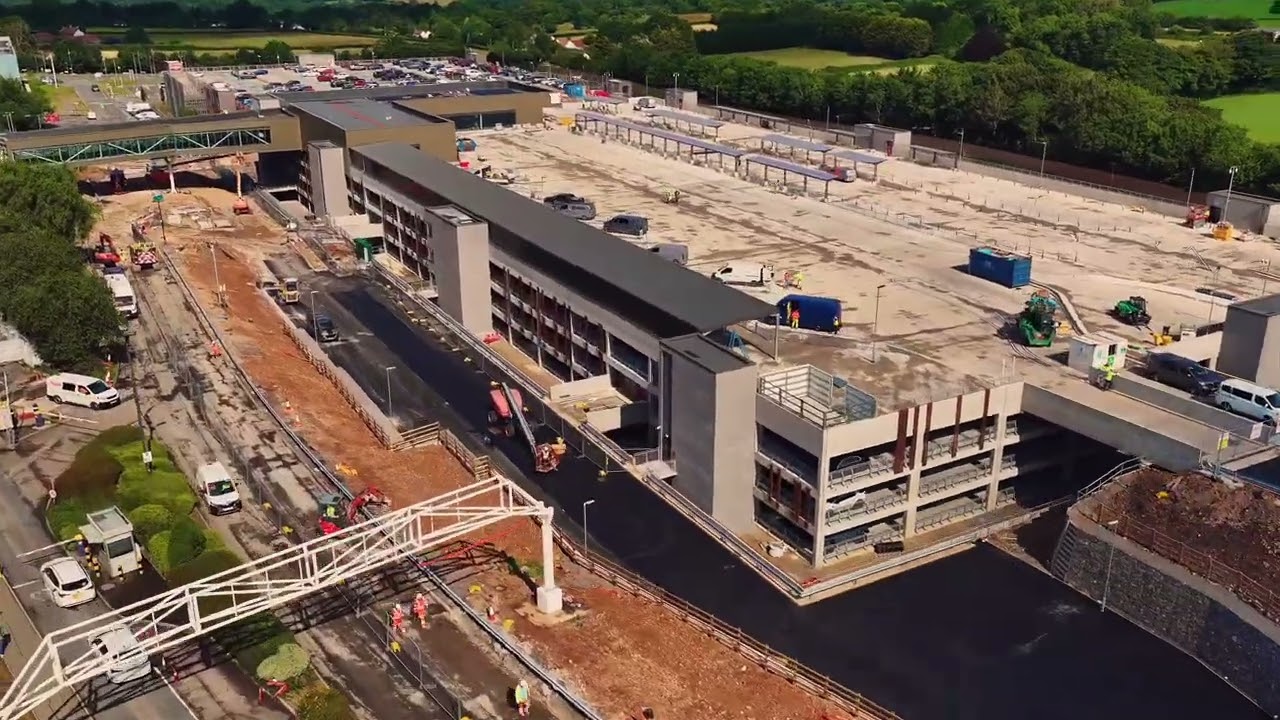 Griffiths Farrans JV hands over Bristol Airport’s Public Transport Interchange early