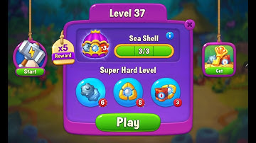 🦑 FishDom Level 37 – One of the Craziest Levels Yet! 🐡