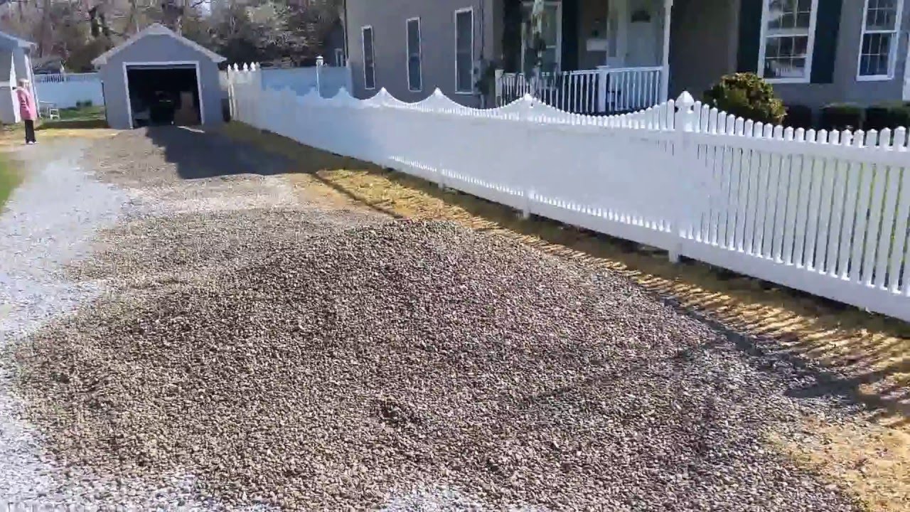 14 tons of river rock delivered YouTube