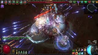 PoE 3.28 Necro Skeleton Mage + Vaal Absolution VS Uber Exarch