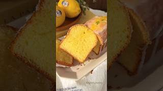 Lemon loaf cake recipe | 레몬 파운드 케이크 레시피 #recipe #shorts