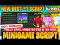 [🤑 NEW] Escape Tsunami For Brainrots Script *NO KEY* 100% WIN AUTO MINIGAME, AUTO MINING, ARENA PVP