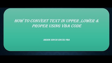 VBA Code for Convert text in Upper ,Lower And Proper Case.#excel #technology #vba #macro #shorts