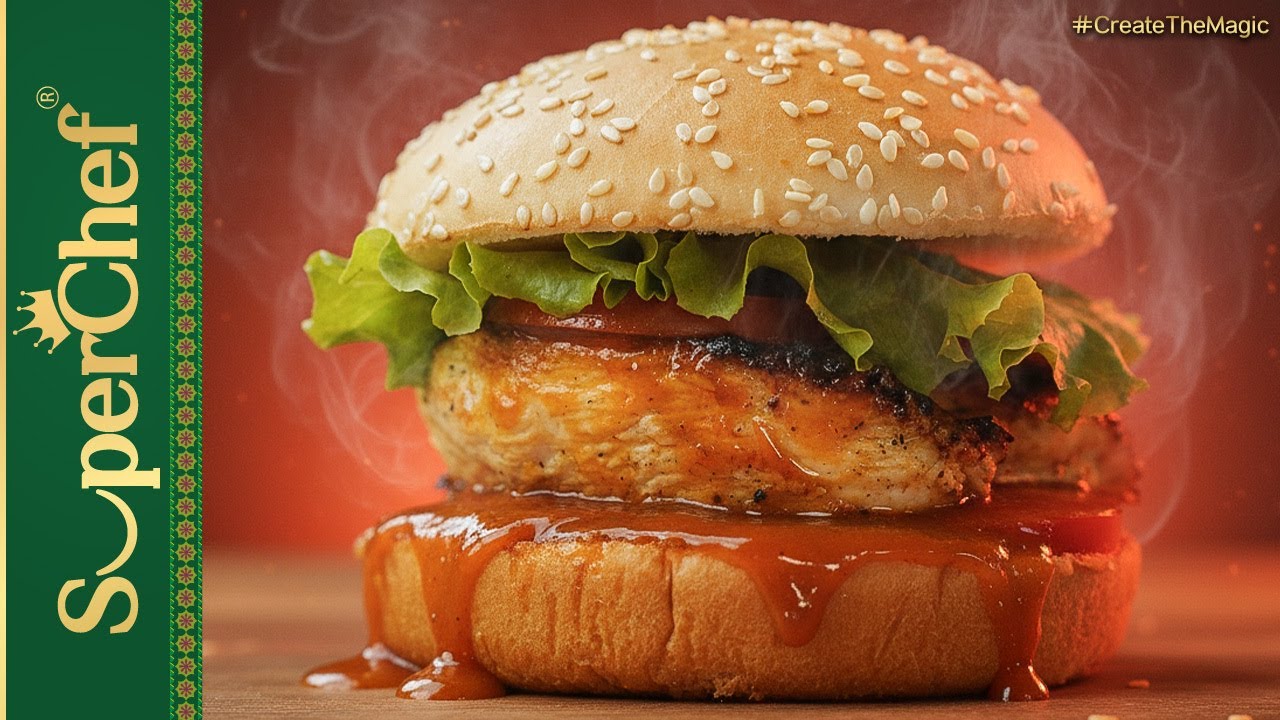 Рецепт бургера из стейка Пери-Пери | Острый и сочный рецепт бургера из стейка Пери-Пери