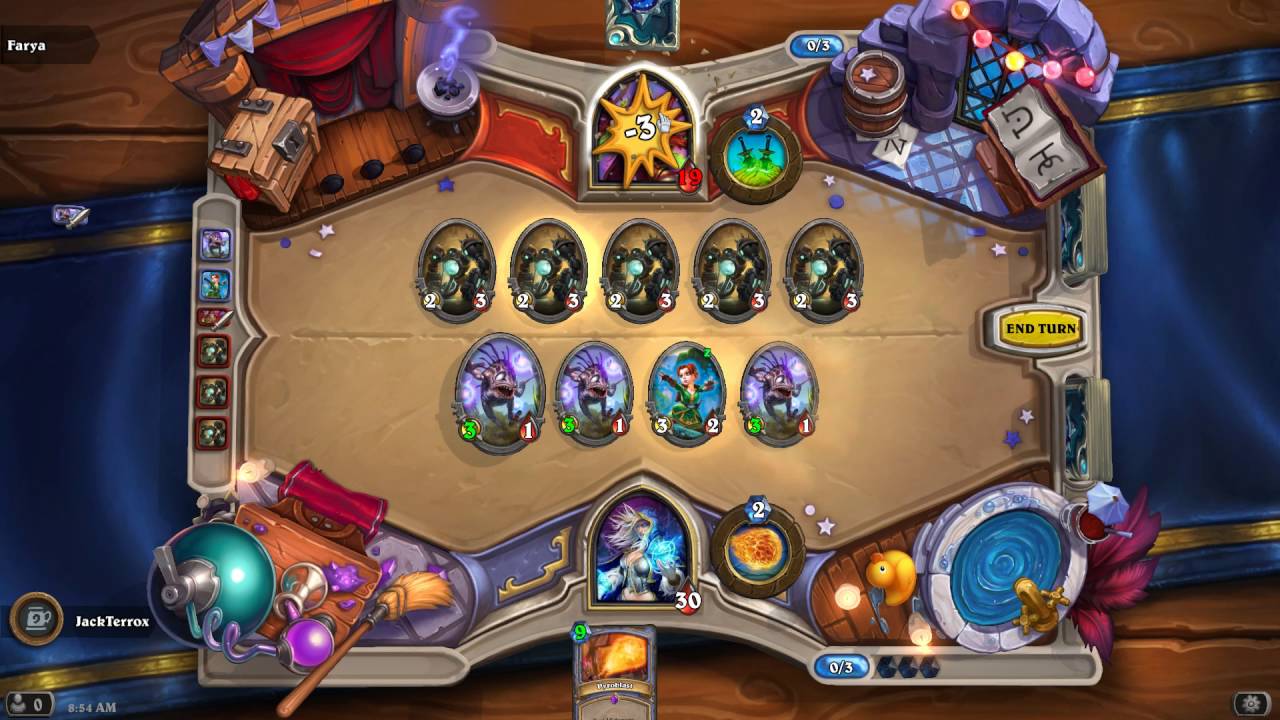 HearthStone - Tavern Brawl  - Week 70 - Mechwarper vs Grimscale Oracle