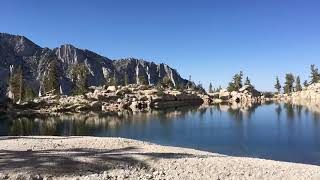 Lone Pine Lake on Mt Whitney Trail, CA