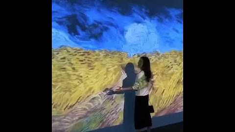 Interactive wall interactive floor interactive projection