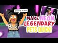 How to Make NEON LEGENDARY Pet Super Fast In Adopt Me!!! *WORKING* | SunsetSafari