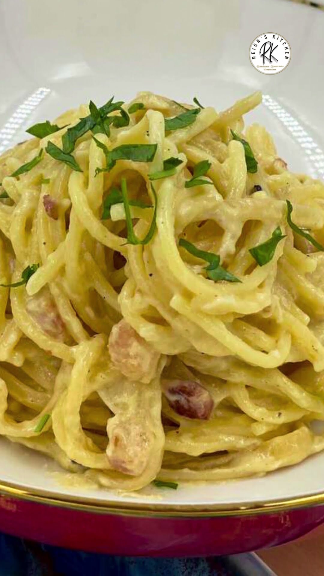 Variation of Carbonara(The Medley of Flavors: Elevating Pasta to ...
