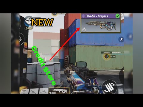 BARU DI CREDIT STORE PDW-57 -AIRSPACE || CALL OF DUTY MOBILE