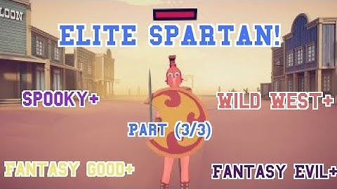 ELITE SPARTAN(POSSESSED) VS EVERY CUSTOM UNIT(SAME PRICE)(PART 3/3) - [TABS]