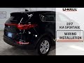 2017 Kia Sportage Wiring Harness Installation With Tail Light Removal