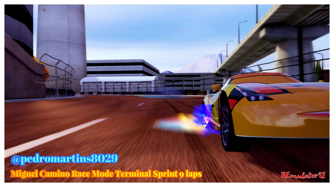 Cars 2 The Video Game | Miguel Camino - Race Mode | Terminal Sprint 9 ...