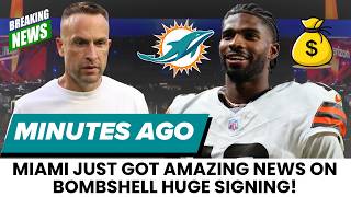 RIGHT NOW: Huge Deal! Confirmed Unexpected Double Update — Miami Dolphins Positioned To Strike TRADE