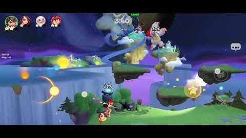 Flash Party - Fighting Gameplay (Android/IOS) | Brawl Mode| Sivi Vs Sivi Sis V/s Yeti V/s Snowhite🔥