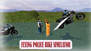 FLYING BIKE POLICE SIMULATOR screenshot 5
