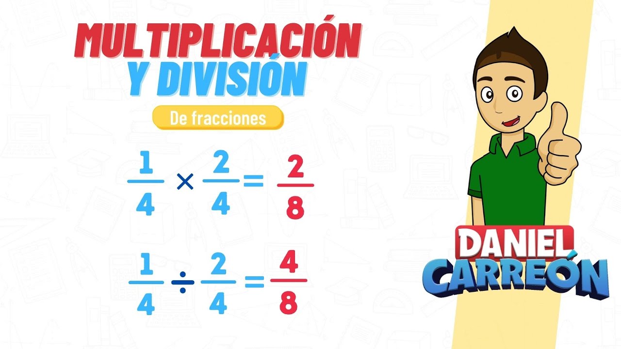 Cómo se hacen las fracciones de multiplicaciones