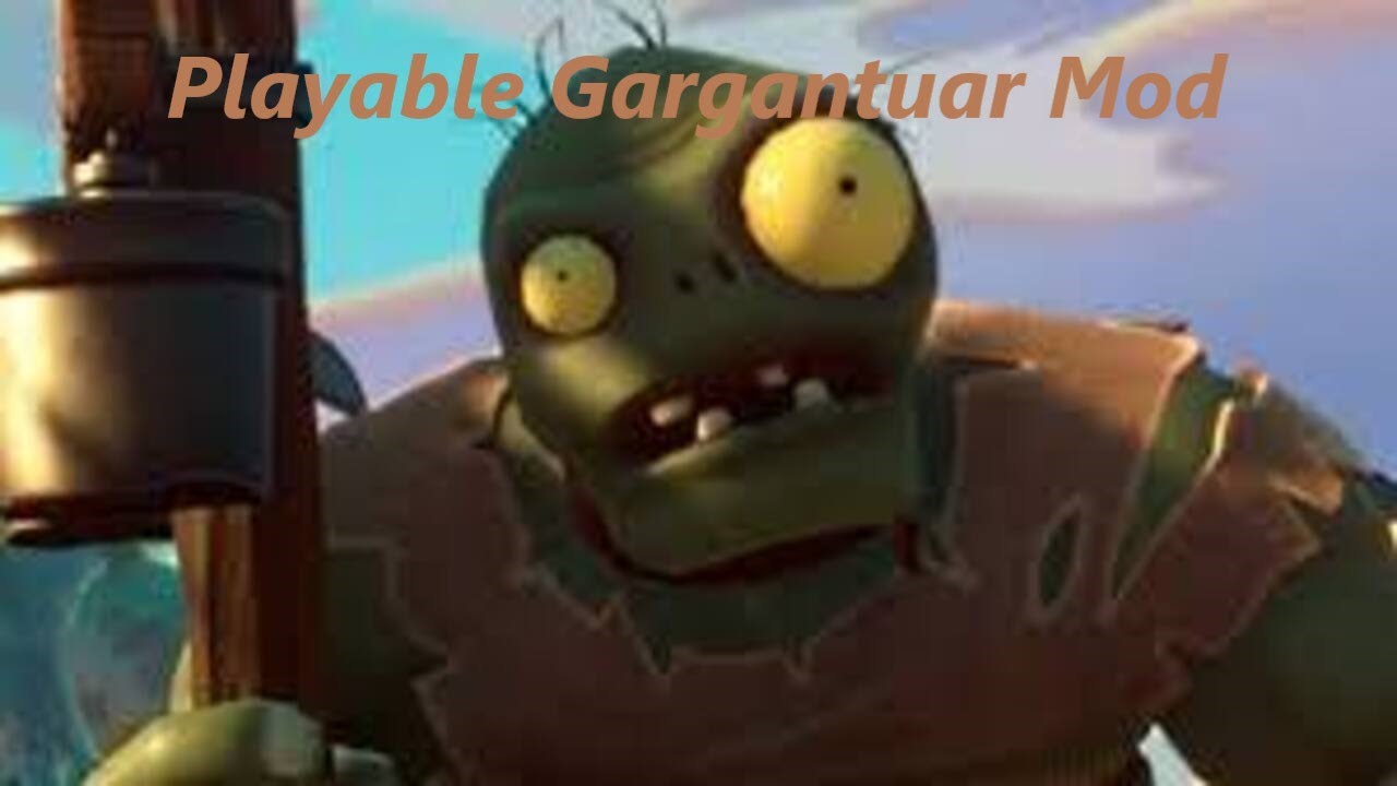 Plants vs Zombies Garden Warfare 2 Boss Gargantuar Game Play + Mod Download  Link! 