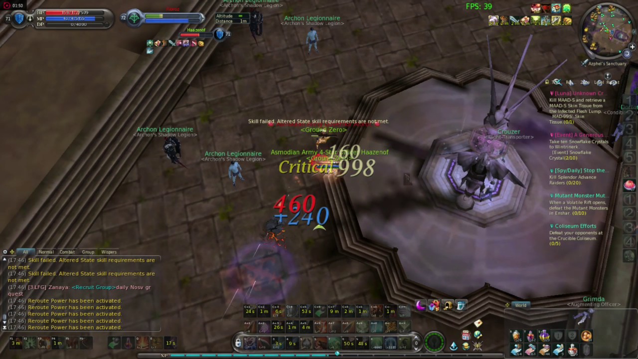 Aion 5.1 Templar Haazenof VS Aioroz Ranger, ( Governor Kahrun )